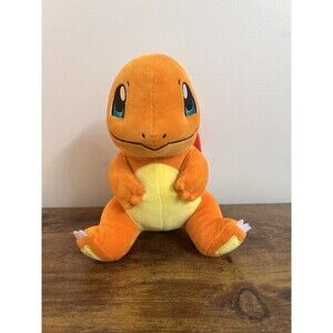 WTC Wicked Cool Toys Pokemon 8-Inch Plush Sitting Charmander